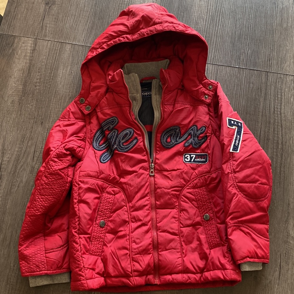 GEOX| boys 2 in one puffer jacket 8